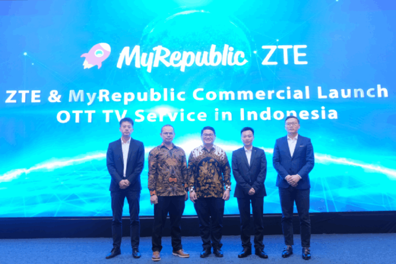 ZTE dan MyRepublik Tawarkan Layanan OTT ATV dengan STB Terbaru