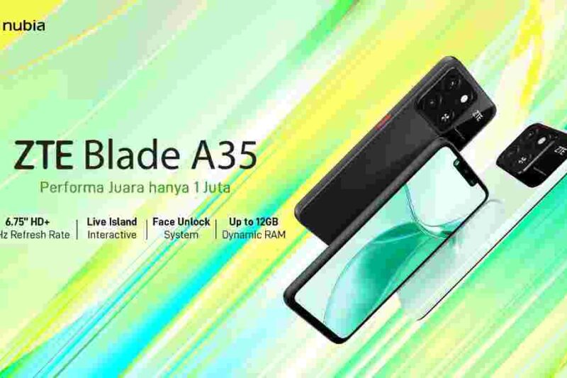 ZTE Blade A35 Hadirkan Pengalaman Navigasi dan Transisi Layar Mulus