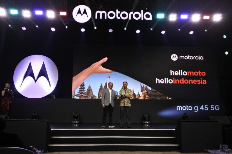 Motorola Sebut moto g45 5G Paling Stylish dan Berperforma Tinggi dengan Harga Terjangkau