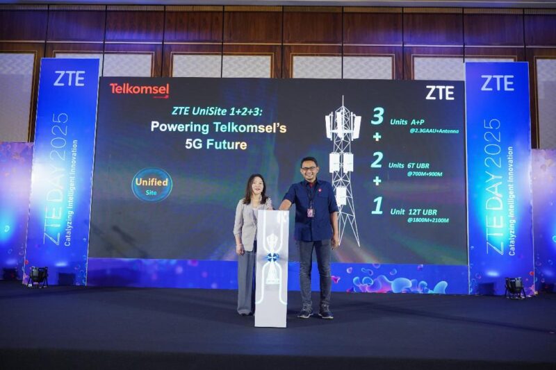 ZTE Didukung Telkomsel Implementasi solusi 5G Site Khusus, Jaringan Ramah Lingkungan dan Sederhana