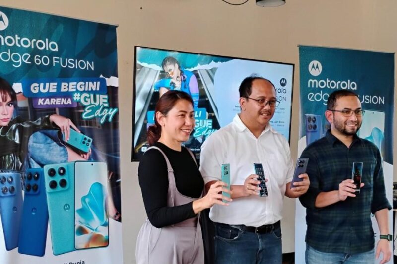 motorola edge 60 FUSION Didukung AI Untuk Menunjang Kegiatan Keseharian