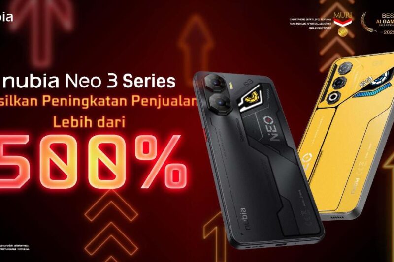 Penjualan Tumbuh 168 Persen per Tahun, Nubia Raih Berkat Kenaikan Lini Produk Gaming